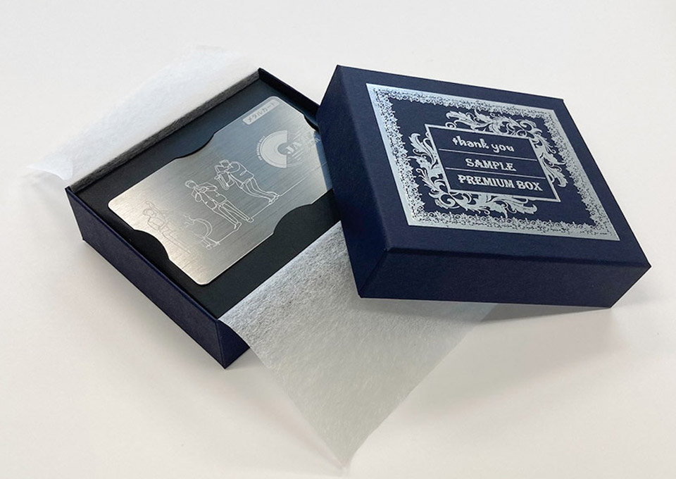 NFCメタルカードの特徴画像