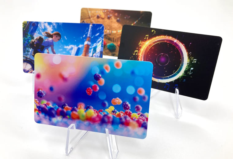 会員カードの紹介写真