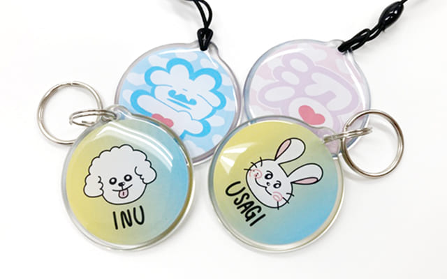 エポキシキーホルダーの商品参考写真